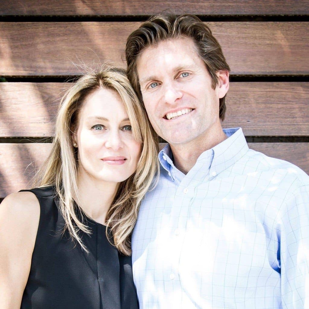 Dr. Scott Symington and his wife Melissa speaking together